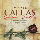Album artwork for MARIA CALLAS: LOVE SONGS