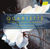 Album artwork for C.P.E. Bach: Quartettes for Keyboard, Flute & Viol