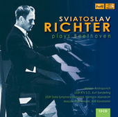 Album artwork for Sviatoslav Richter plays Beethoven