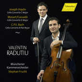 Album artwork for Haydn, Cassado & C.P.E. Bach: Cello Concertos