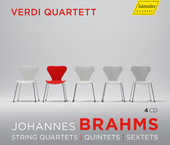 Album artwork for Brahms: String Quartets Nos. 1-3 - String Quintets