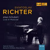 Album artwork for Richter Plays Schubert