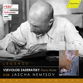 Album artwork for Zaderatsky: Piano Works