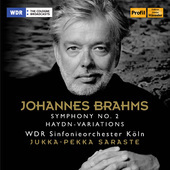 Album artwork for Brahms: Symphony No. 2 & Haydn Variations