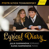 Album artwork for Tchaikovsky: Lyrical Diary