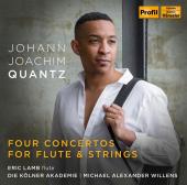 Album artwork for Quantz: 4 Concertos for Flute & Strings