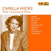 Album artwork for Violin Concertos & Pieces / Camilla Wicks
