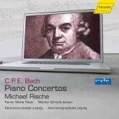 Album artwork for CPE Bach: Piano Concertos / Michael Rische