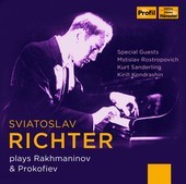 Album artwork for Sviatoslav Richter plays Rakhmaninov & Prokofiev