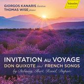 Album artwork for Invitation au Voyage - Don Quixote and French Song