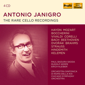 Album artwork for Antonio Janigro - The Rare Cello Recordings