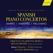 Album artwork for Spanish Piano Concertos - World Premiere Recording