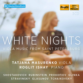 Album artwork for White Nights - Viola Music from Saint Petersburg