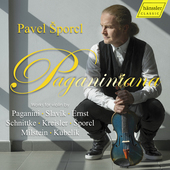 Album artwork for Pavel Sporcl: Paganiniana - Works for violin by Pa