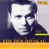 Album artwork for Dietrich Fischer-Dieskau - Early Recordings includ