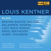 Album artwork for Louis Kentner plays Brahms, Bartok, Walton, Balaki
