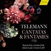 Album artwork for Telemann Cantatas and Fantasias