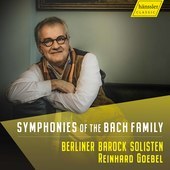 Album artwork for Symphonies of the Bach Family