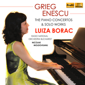 Album artwork for Grieg/ENESCU - The Piano Concertos & Solo Works