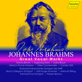 Album artwork for Great Vocal Works - Johannes Brahms