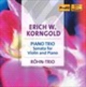Album artwork for KORNGORLD: PIANO TRIO; VIOLIN SONATA