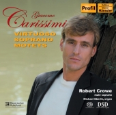 Album artwork for Carissimi: Virtuoso Soprano Motets (Crowe)