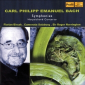 Album artwork for Bach, C.P.E.: Symphonies / Harpsichord Concerto