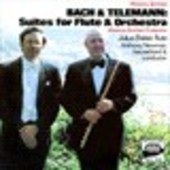 Album artwork for Bach & Telemann: Suites for Flute & Orchestra