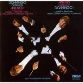 Album artwork for Domingo Conducts Milne, Milne Conducts Domingo