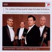Album artwork for The Julliard String Quartet Plays Schubert & Brahm