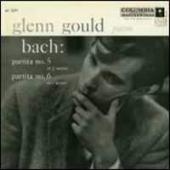 Album artwork for Bach: Partitas 5 & 6, Fugues / Glenn Gould