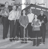 Album artwork for Edward Burlingame Hill: Chamber Music