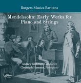 Album artwork for Mendelssohn: Early Works for Piano & Strings