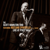 Album artwork for Scott Hamilton Trio & Rossano Sportiello - Live @ 