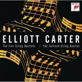 Album artwork for Elliott Carter: The Five String Quartets
