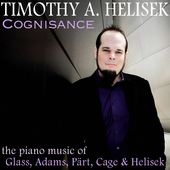 Album artwork for Timothy A. Helisek - Cognisance: Piano Music Of Gl