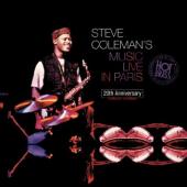 Album artwork for Steve Coleman: Music Live in Paris