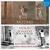 Album artwork for Mozart: Violin Sonatas / Minasi