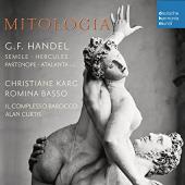 Album artwork for Mitologia - Handel Arias / Karg, Basso, Curtis