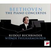 Album artwork for Beethoven: The Piano Concertos Buchbinder
