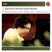 Album artwork for Alicia de Larrocha Plays Mozart Piano Sonatas, Fan