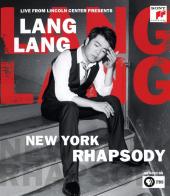Album artwork for Lang Lang - New York Rhapsody concert Blu-ray