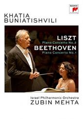 Album artwork for Liszt & Beethoven Piano Concertos (Blu Ray)
