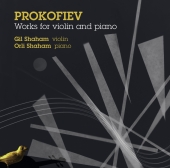 Album artwork for PROKOFIEV: WORKS FOR VIOLIN & PIANO