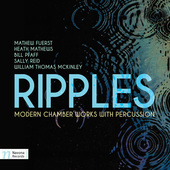 Album artwork for Ripples: Modern Chamber Works With Percussion