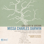 Album artwork for Gregory W. Brown: Missa Charles Darwin