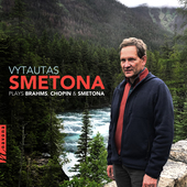 Album artwork for Vytautas Smetona Plays Brahms, Chopin & Smetona