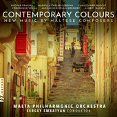 Album artwork for Contemporary Colours: New Music by Maltese Compose