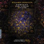 Album artwork for Shorstein: Fantasy for Violin & Piano