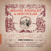 Album artwork for Michel Pignolet de Montéclair: Concerts pour la F